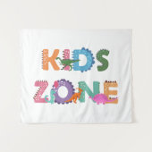Kids Zone Dinosaurier Wandteppich (Vorderseite (Horizontal))