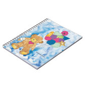 KidsArt für CHOC - Bär mit Balloons Notebook Notizblock (Linke Seite)