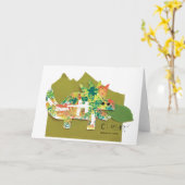 KidsArt für CHOC - Dino Roar Card Karte (Gelbe Blume)