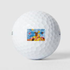 KidsArt für CHOC - Herbstlaub Bär Golfball