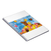 KidsArt für CHOC - Herbstlaub Bär Notizblock (Rechte Seite)