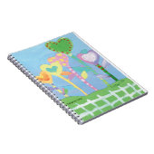 KidsArt für CHOC - Herzen mit Picketzaun Notizblock (Rechte Seite)