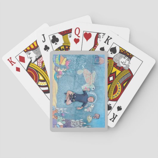 KidsArt für CHOC - Unterwasser-Explorer Spielkarten (Rückseite)