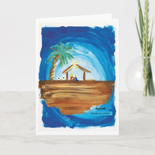 KidsArt für CHOC - Weltfrieden Card Karte (Vorderseite)