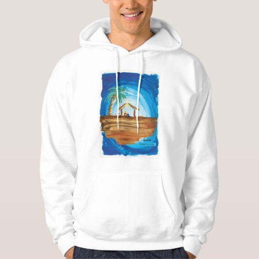 KidsArt für Choc - Weltfrieden Hoodie (Vorderseite)