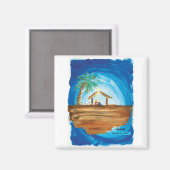 KidsArt für Choc - Weltfrieden Magnet (Vorderseite/Rückseite)