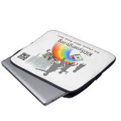 KIDSynergy - Laptop-Sieb 13" Laptopschutzhülle (Vorne Knopf)