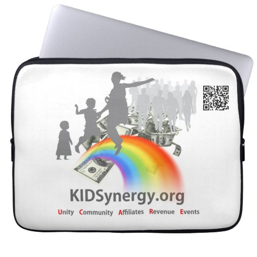 KIDSynergy - Laptop-Sieb 13" Laptopschutzhülle (Vorderseite)
