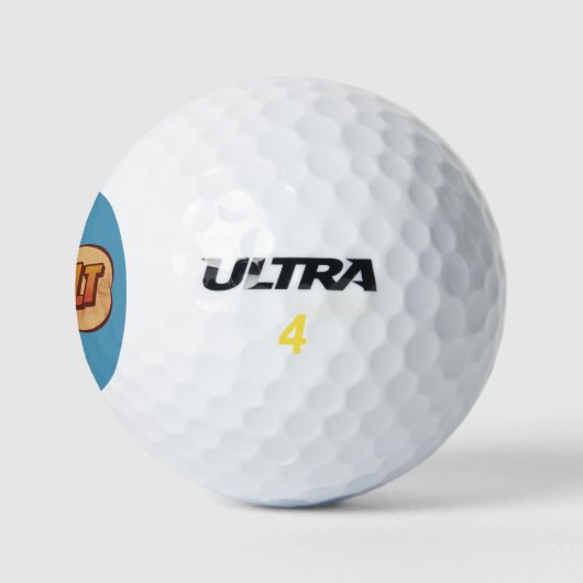 KIDULT - Ein erwachsenes Kind im Herzen - Cartoon Golfball (Logo)