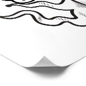 Kidwell Family Crest Poster (Ecke)