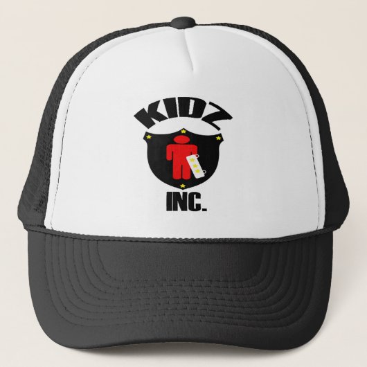 KIDZ INCORP. - "LOGO-" HUT TRUCKERKAPPE (Vorderseite)