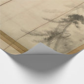 Kiefer bis zum 16. Jahrhundert Hasegawas Tohaku Geschenkpapier (Ecke)