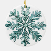 Kiefer Frost Schneeflocken Ornamente | Grün Winter (Hinten)
