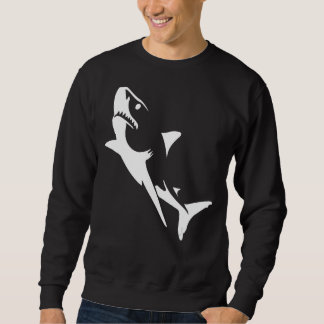 Kiefer Hai Angriff Grafik und Summer Beach Sweatshirt