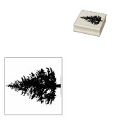 Kiefer, immergrüner Baum, Weihnachtsbaum Gummistempel (Stempel)