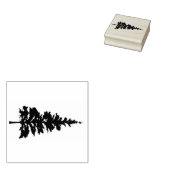 Kiefer, immergrüner Baum, Weihnachtsbaum, Gummistempel (Stempel)