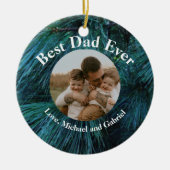 Kiefer Keramik Ornament (Vorne)