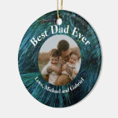 Kiefer Keramik Ornament (Links)