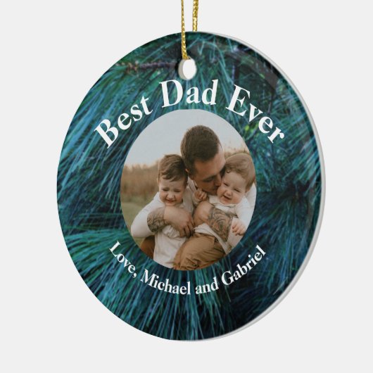 Kiefer Keramik Ornament (Links)