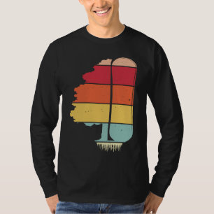 Kiefer Schneebrett Skifahren Snowboarder Winter T-Shirt
