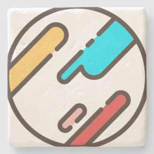 Kiefer Steinuntersetzer