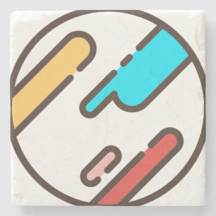 Kiefer Steinuntersetzer