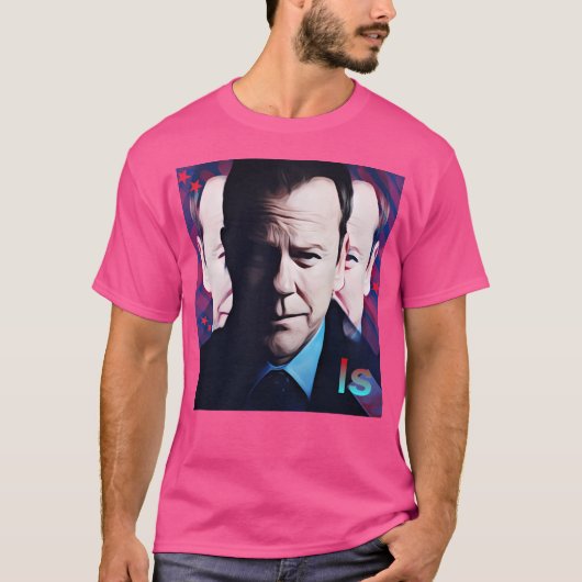 Kiefer Sutherland T-Shirt (Vorderseite)