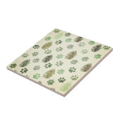 Kiefer und Paws | Fliese (Seite)