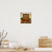 Kiefer- und Zederndresser Poster (Küche)