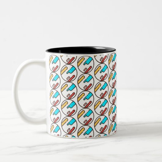 Kiefer Zweifarbige Tasse (Links)