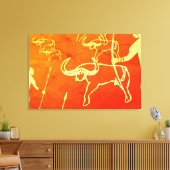 Kieferjagd Leinwanddruck (Insitu (Wohnzimmer))