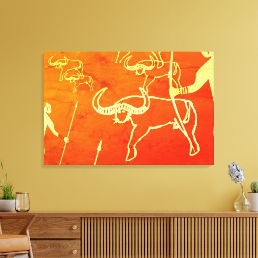 Kieferjagd Leinwanddruck (Insitu (Wohnzimmer))