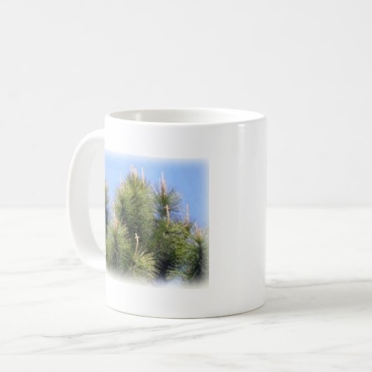 Kieferkreuz Kaffeetasse (Vorderseite Links)