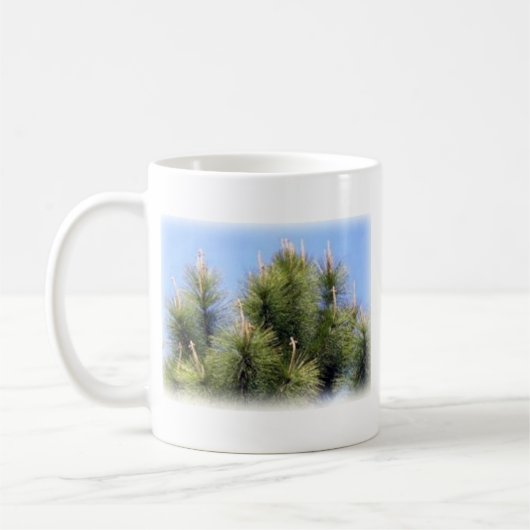 Kieferkreuz Kaffeetasse (Links)