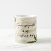 Kiefern-Äste Komfort und Freude-Kardinal Kaffeetasse (Mittel)