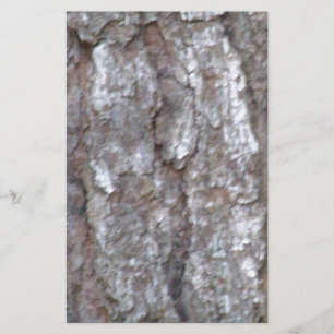 Kiefern-Baum-Barken-Camouflage-natürliche hölzerne Briefpapier
