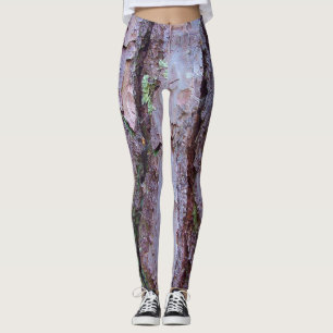 Kiefern-Baum-Barken-Leggings Leggings