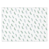 Kiefern-Beeren-Weihnachtsgrün-Aquarell-Tischdecken Tischdecke (Vorderseite (Horizontal))