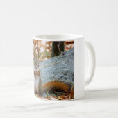 Kiefern-Eichhörnchen Kaffeetasse (VorderseiteRechts)