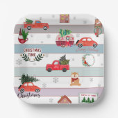 Kiefern, frisch geschnitten pappteller (Vorderseite)