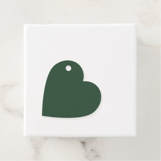 Kiefern Grün Geschenkanhänger (Beispiel)