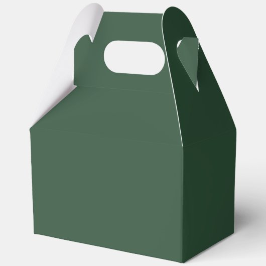 Kiefern Grün Geschenkschachtel (Vorderseite)