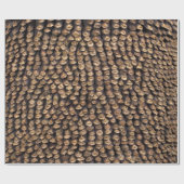 Kiefern-Kegel-Muster Geschenkpapier (Flach)