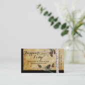 Kiefern-Kegel und Baum Texturblick-Visitenkarten Visitenkarte (Stehend Vorderseite)