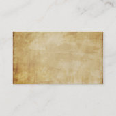 Kiefern-Kegel und Baum Texturblick-Visitenkarten Visitenkarte (Rückseite)