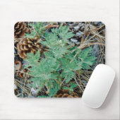 Kiefern-Kegel und Farn Mousepad (Mit Mouse)