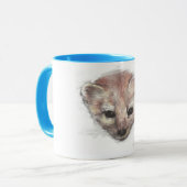 Kiefern-Marder-Tasse Tasse (Vorderseite Links)