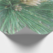 Kiefern-Nadel-Packpapier Geschenkpapier (Ecke)