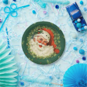 Kiefern-Nadel und Sankt-Weihnachten Pappteller (Party)