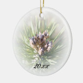 Kiefern-Niederlassung datiert Keramikornament (Links)